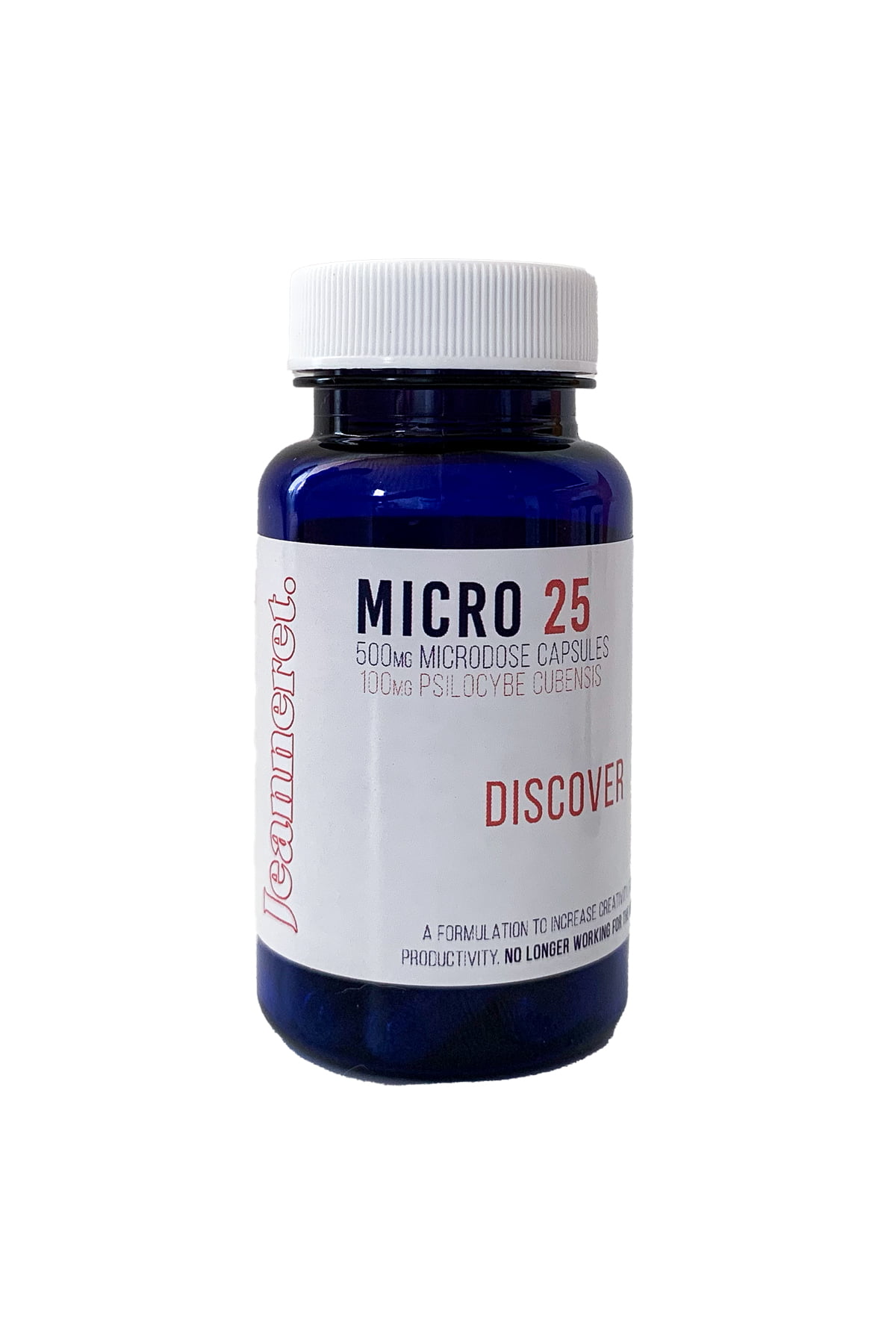 Jeanneret Botanical Micro 25 (Discover) Microdose Mushroom Capsules - Image 2
