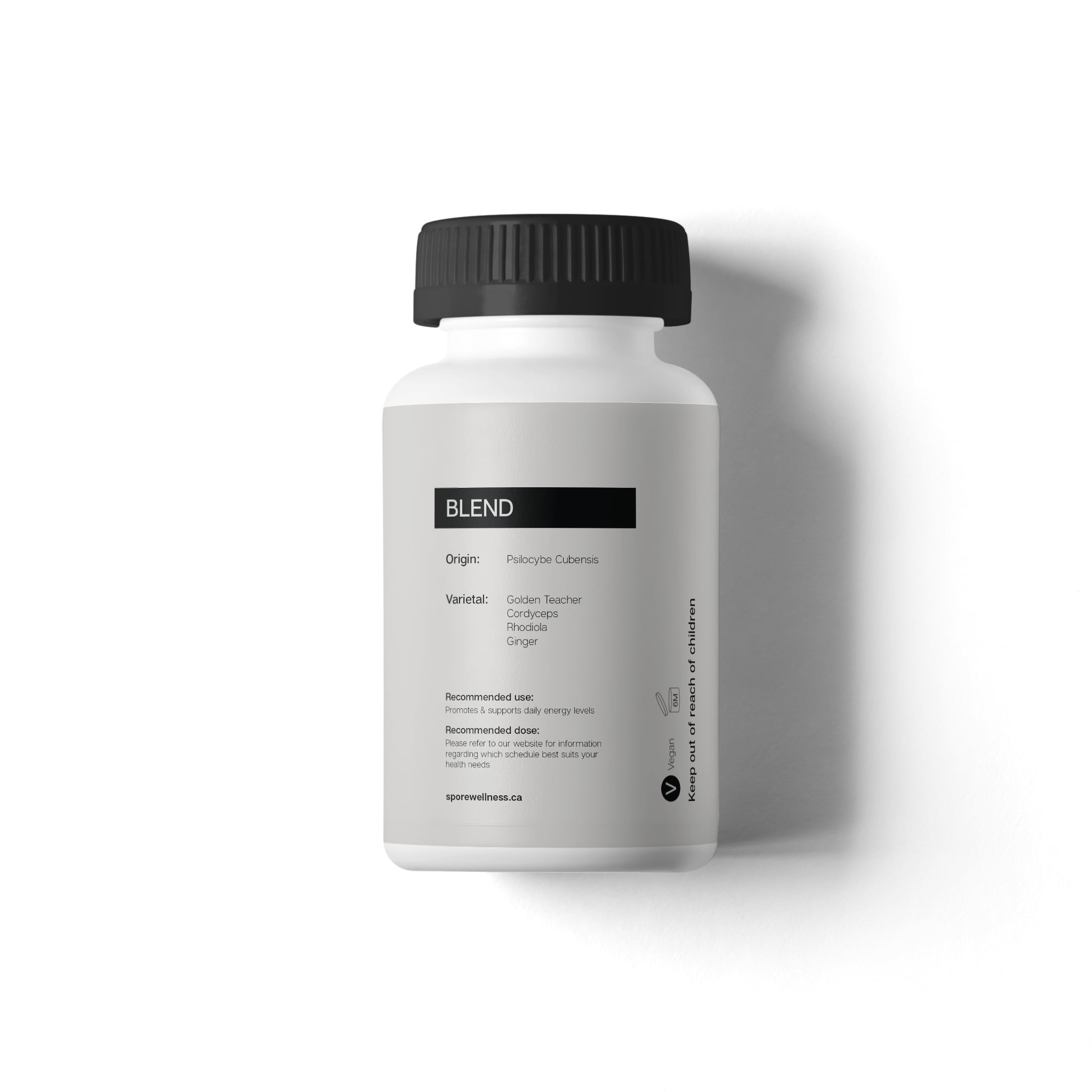 Spore Wellness (Energy) Microdosing Mushroom Capsules - Image 3